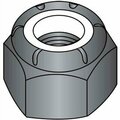 Kanebridge Hex Nut, 5/16"-18, Nylon, Black Oxide 31NSB